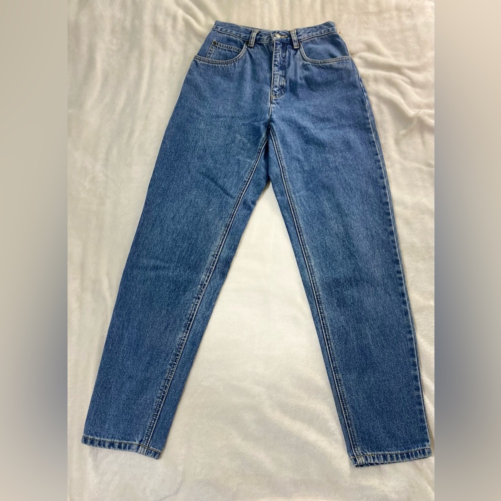 Vibtage 80s 90s Lizwear Authentic Rugged Jeans Denim High Rise Women Petite 6 - Picture 2 of 11